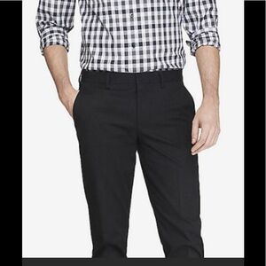 Men's Perry Ellis Dress Black Pants 34/32 B2.